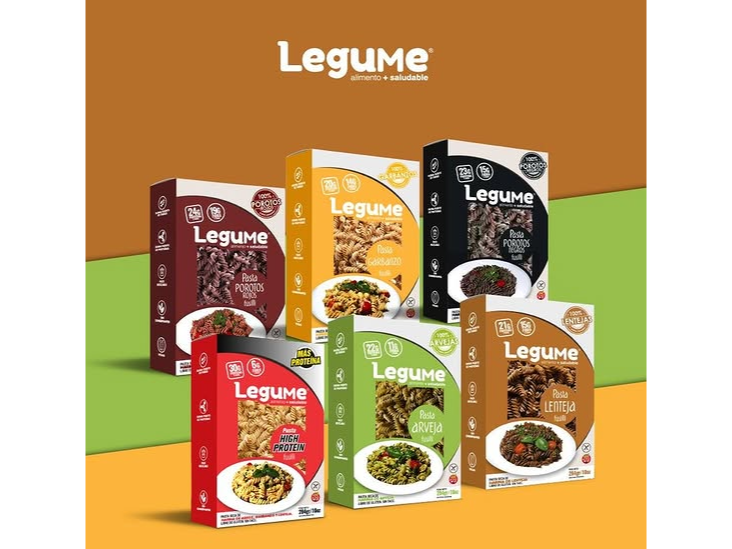 Pasta fusilli Legume