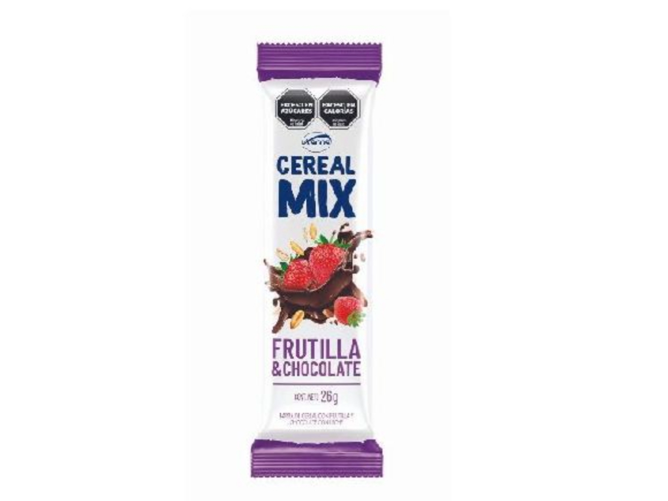 Barra Frutilla y Chocolate