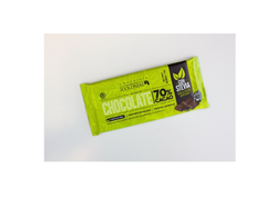 Chocolate con Stevia 70 % Cacao