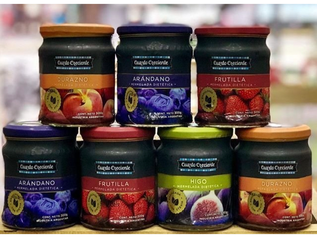 Mermelada con Stevia Cuarto creciente