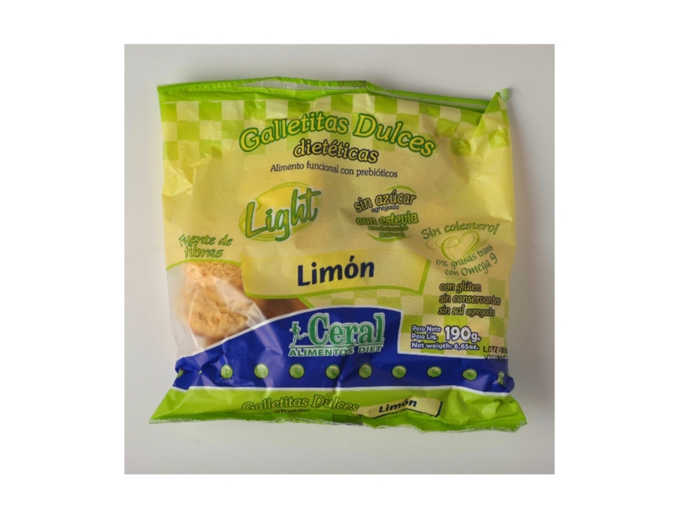 Galletitas de Limón Sin azúcar