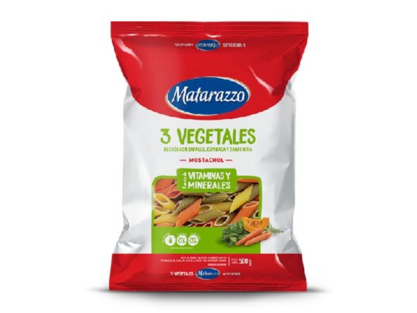 Mostachol  3 Vegetales