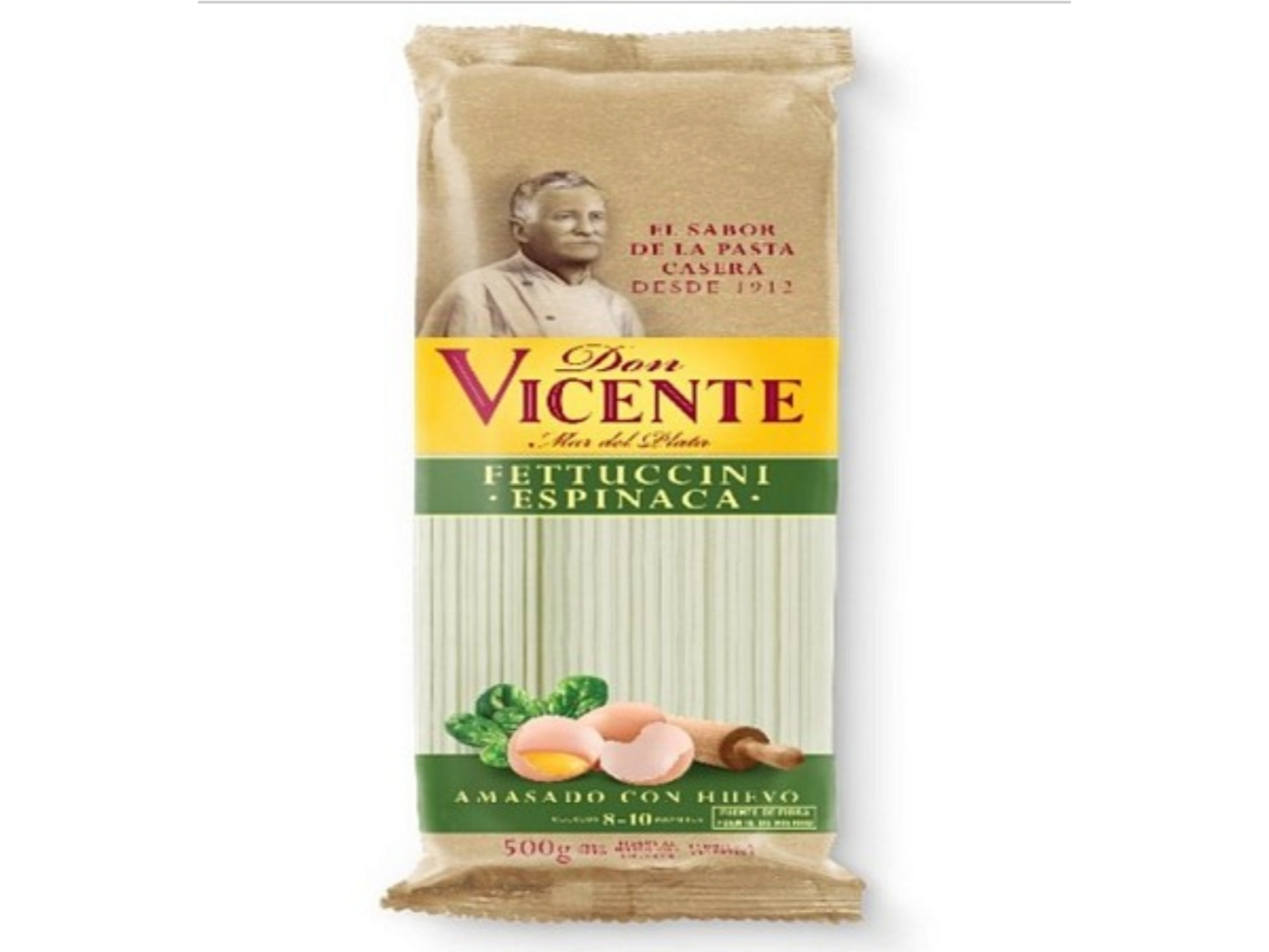 Fideos Fettuccini Espinaca