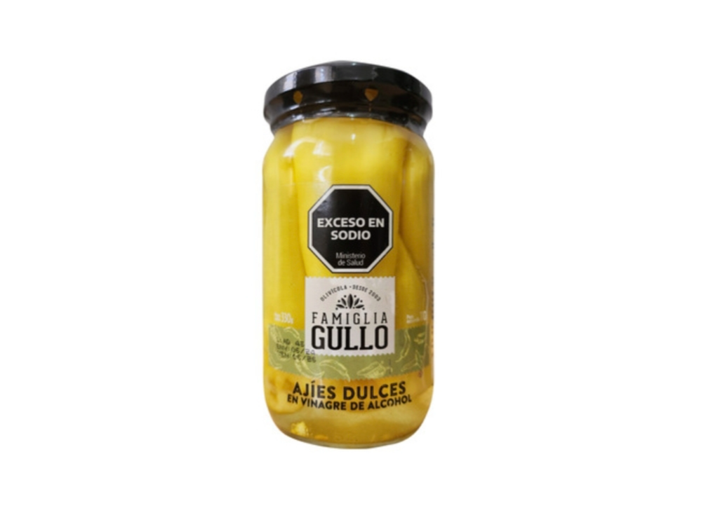 Ajíes dulces en vinagre