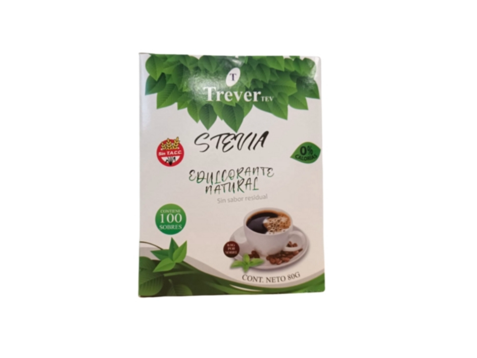 Stevia natural en sobres
