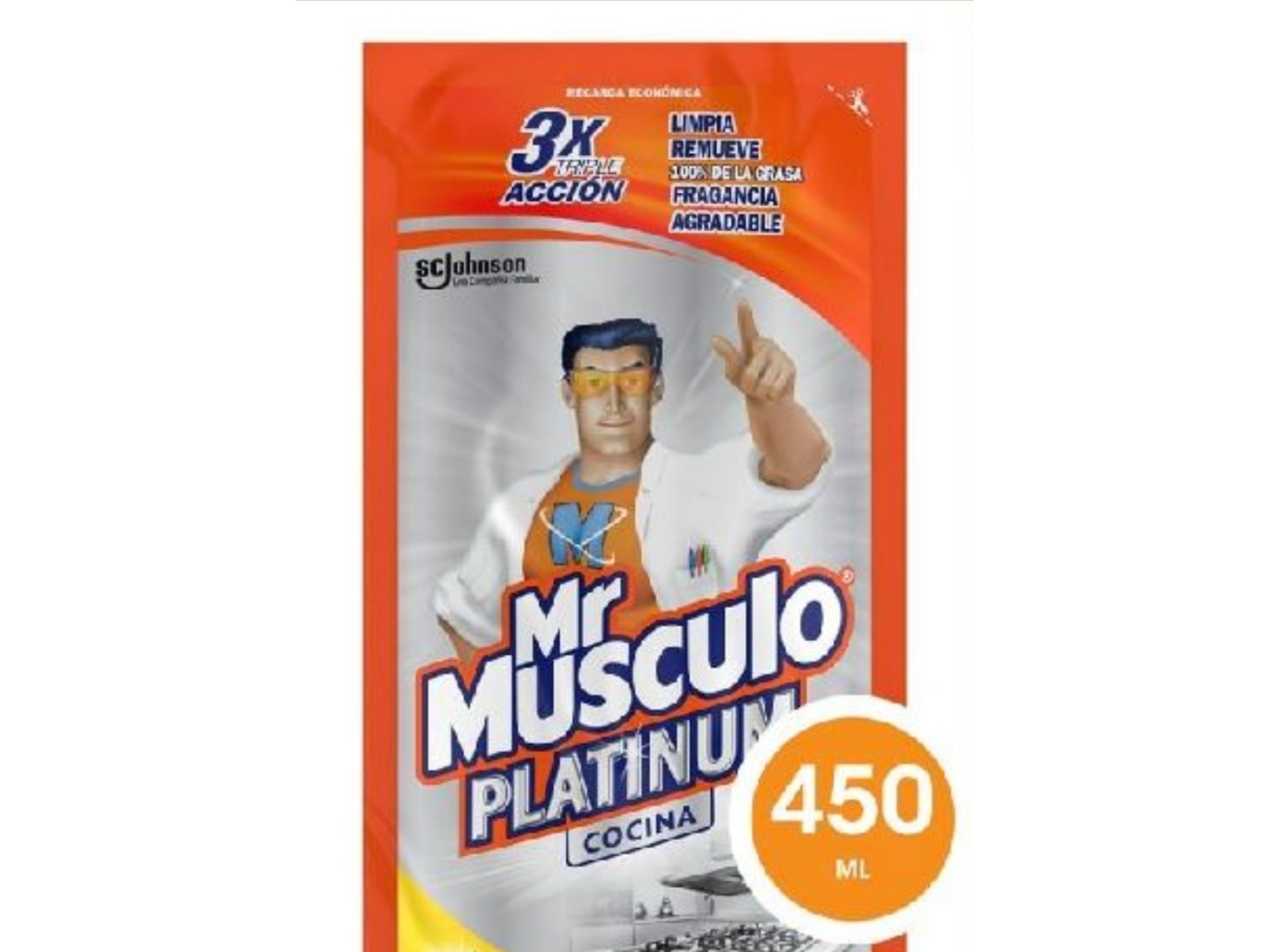 Limpiador antigrasa Mr Músculo