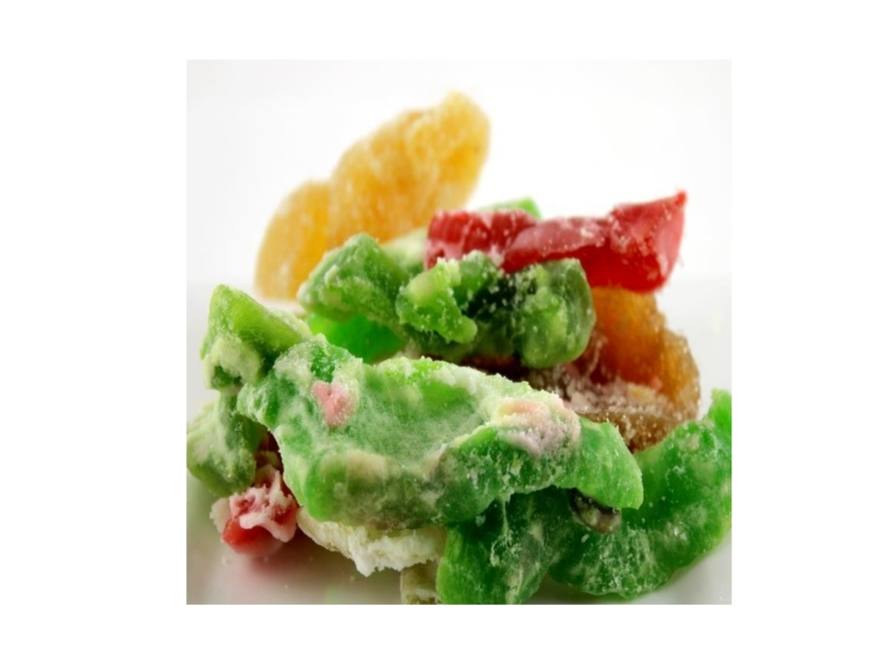 Fruta glaseada