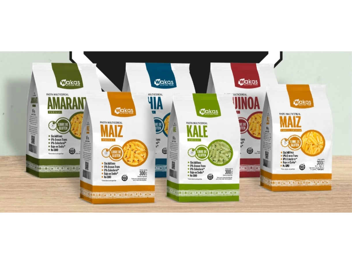 Pasta  Wakas Sin gluten
