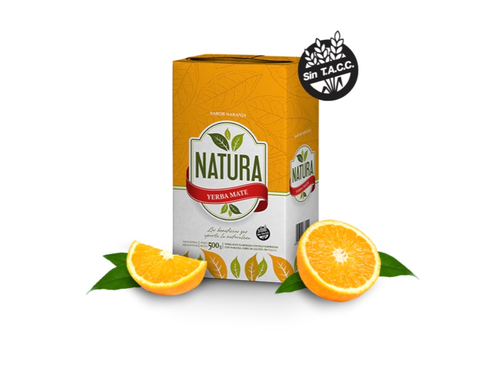 Yerba Natura Naranja