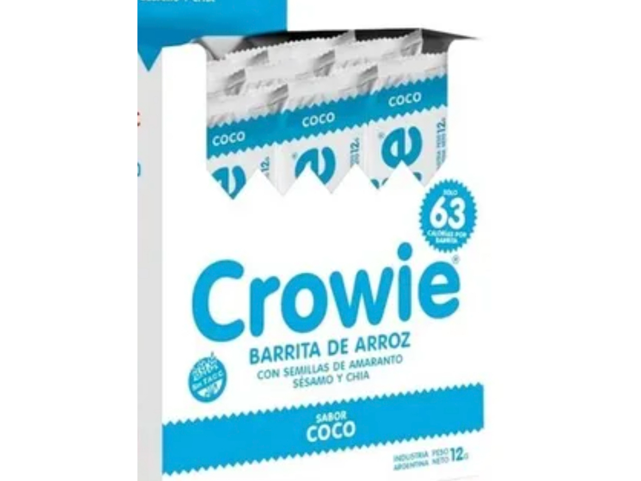 Caja barra de arroz Coco