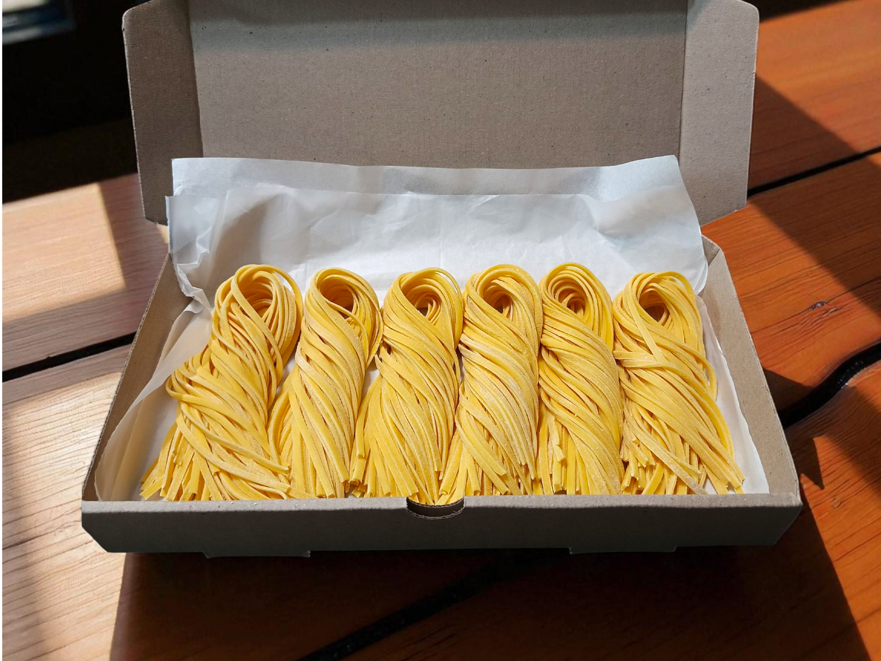Spaghetti alla chitarra de Tristan Pasta Fresca
