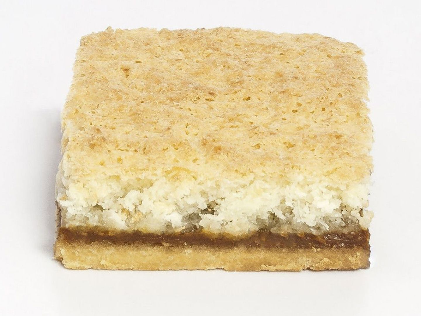 Cuadrado coco y dulce de leche