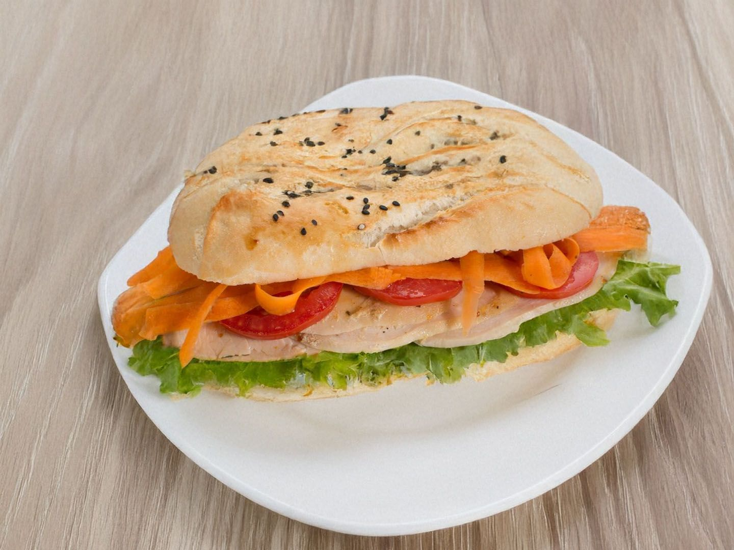 Baguette de pollo