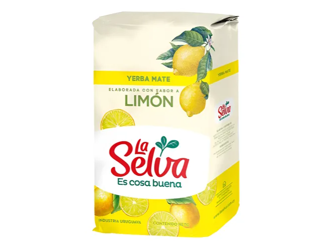 Yerba Mate La Selva Sabor Limon500g. (Copia)