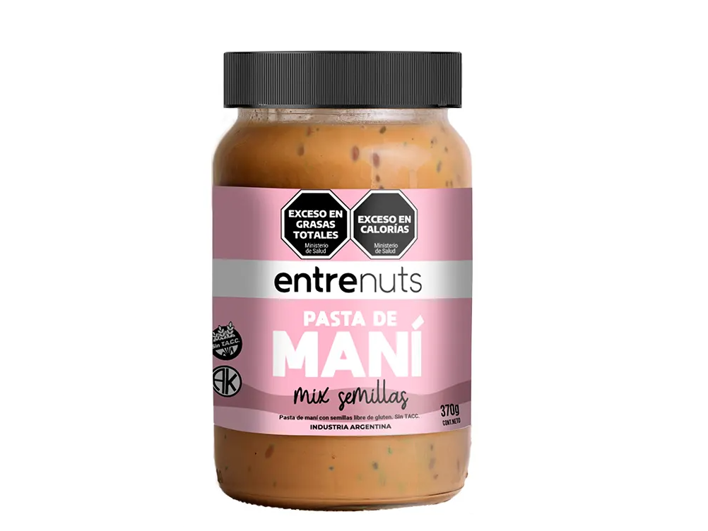 Pasta de Mani con Semillas x 360 gr – ENTRENUTS