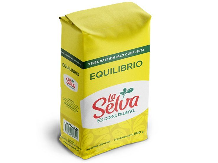 YERBA MATE LA SELVA EQUILIBRIO X 500 GR.