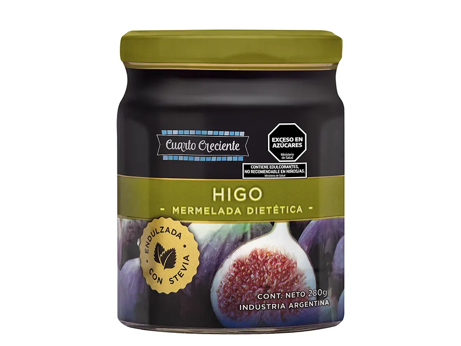 Mermelada de Higo Endulzada con Stevia x 300 gr – CUARTO CRECIENTE