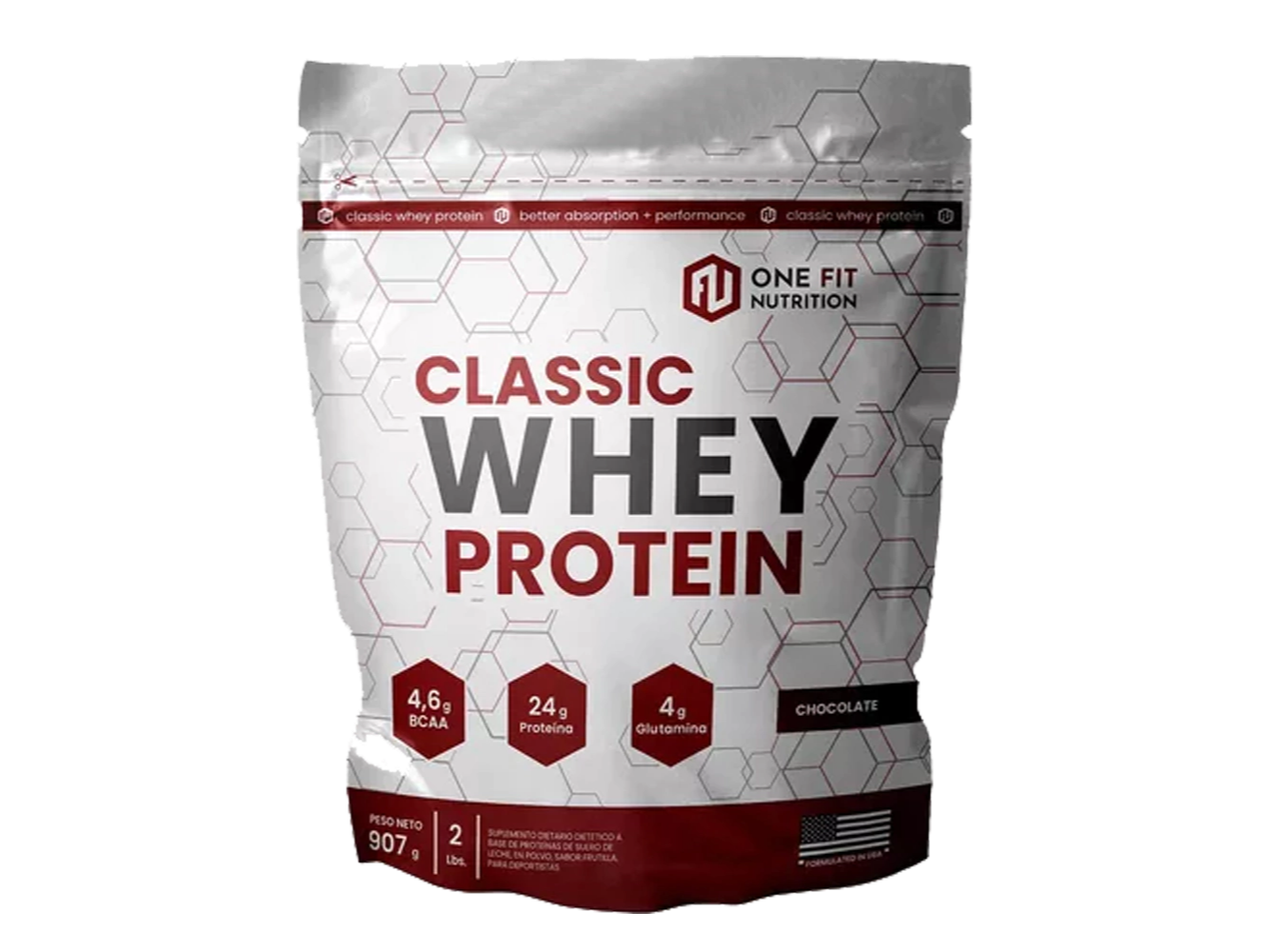 One Fit Classic Whey Protein 2 Lbs Doypack