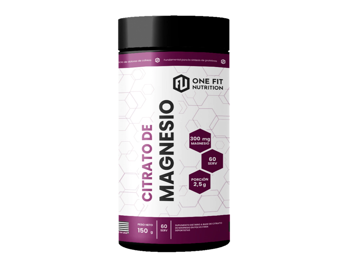 Citrato de Magnesio 150 grs One Fit Nutrition