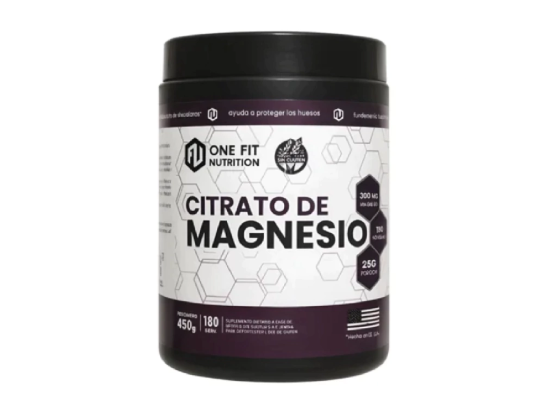 Citrato De Magnesio 450g One fit