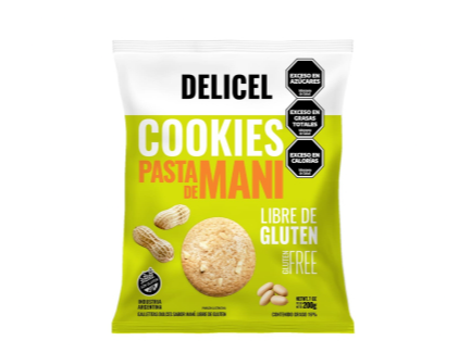 Cookies Pasta De Mani  X 200 Grs.