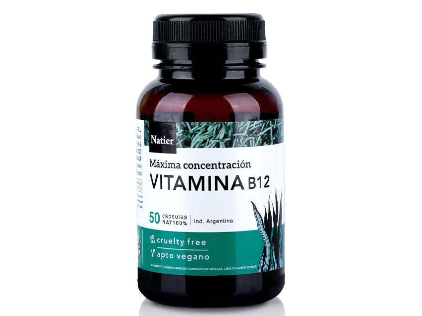 Cápsulas Vitamina B12 x 50 caps - NATIER
