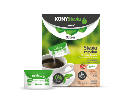 Stevia Kony en polvo - sobres - 50 unidades
