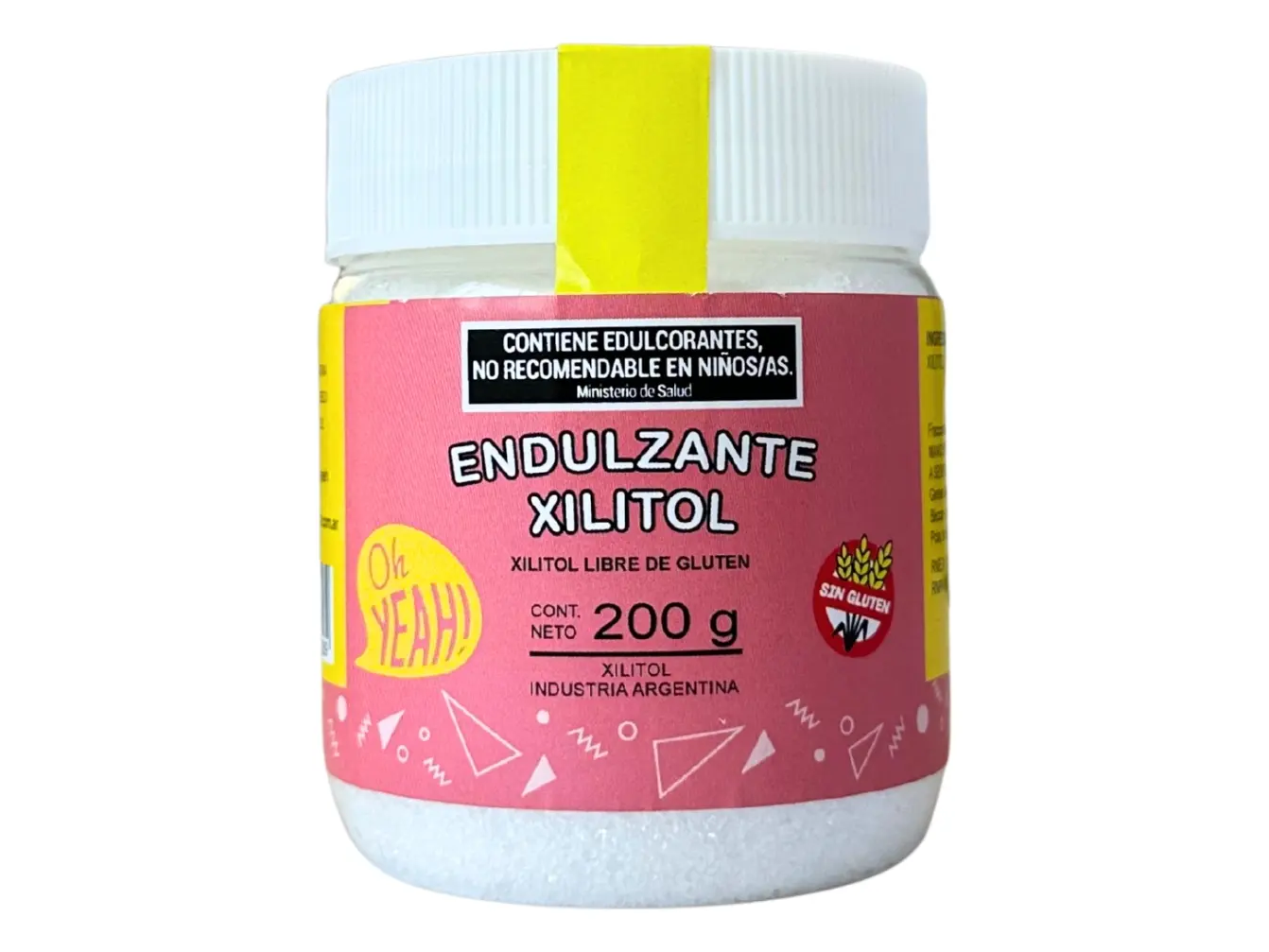Xylitol Endulzante Libre De Gluten Oh Yeah 200g