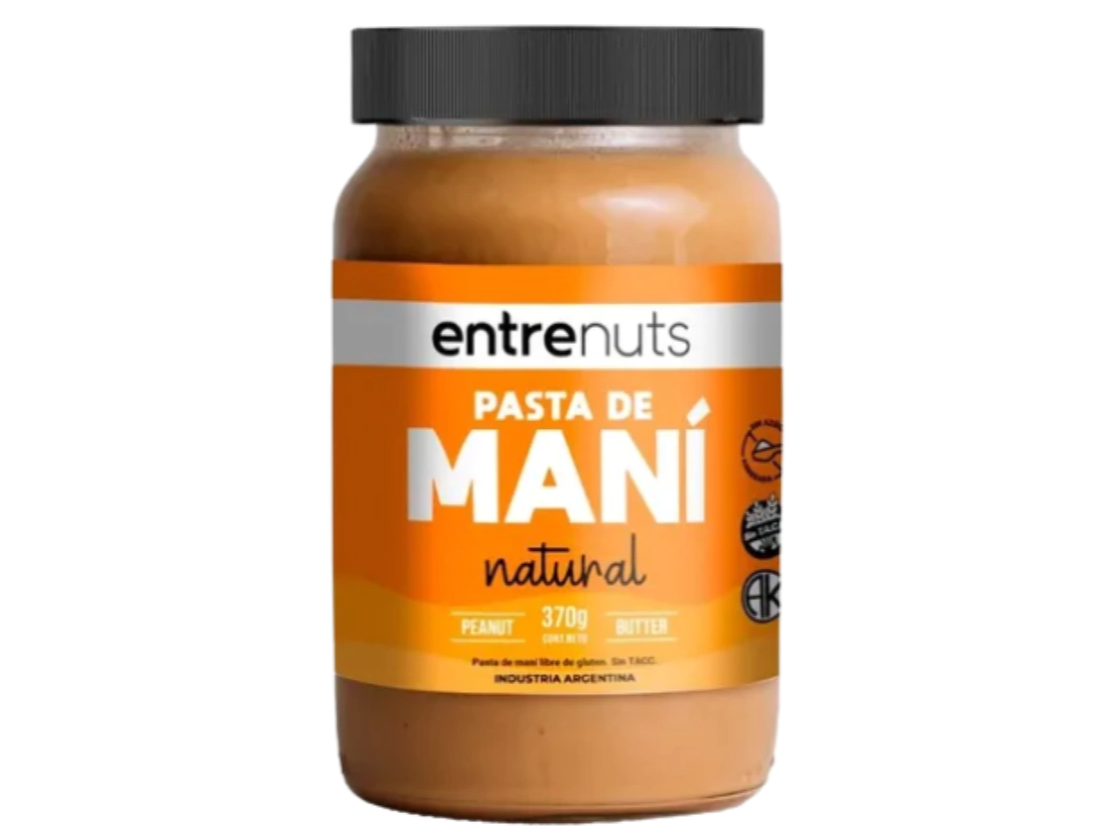Pasta de Mani Natural x 360 gr – ENTRENUTS