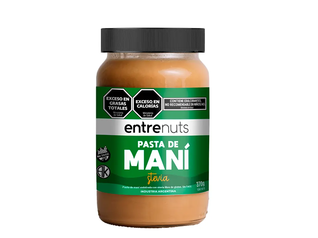Pasta de Mani Stevia x 360 gr – ENTRENUTS