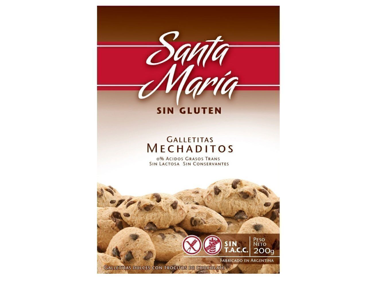 Galletitas Mechaditos x 200 grs. Santa María