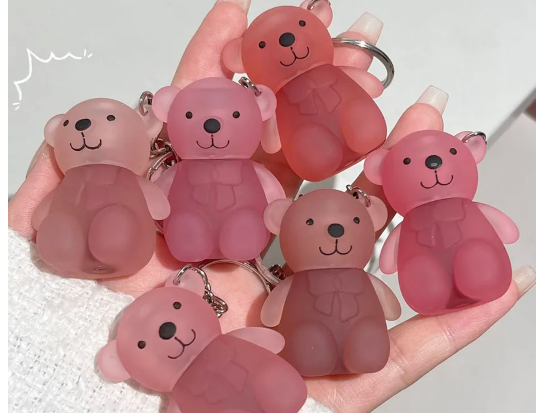 Labial en Llavero Cute Bear