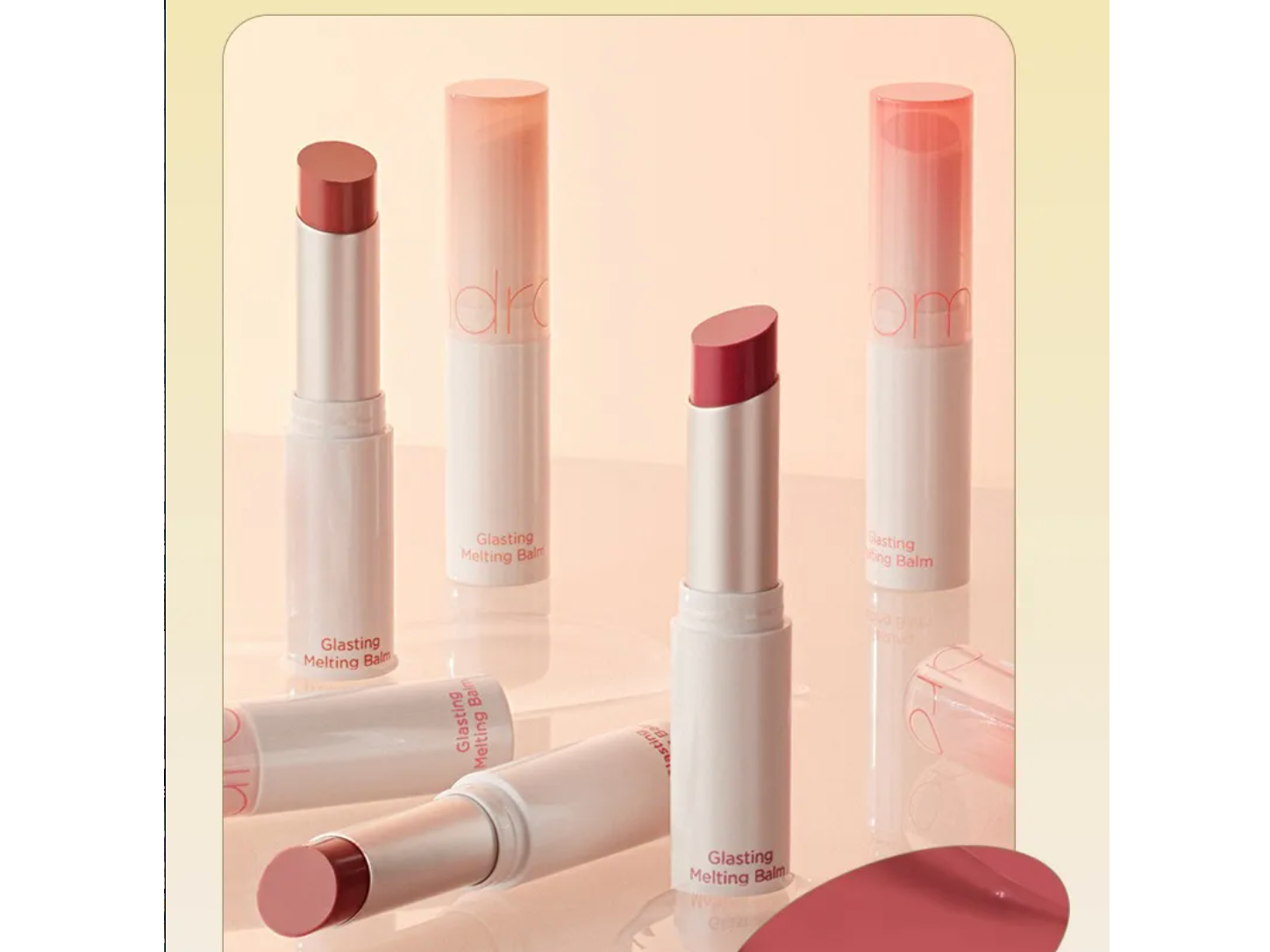 romand - Bálsamo Labial Glasting Melting Balm - 7 Colores