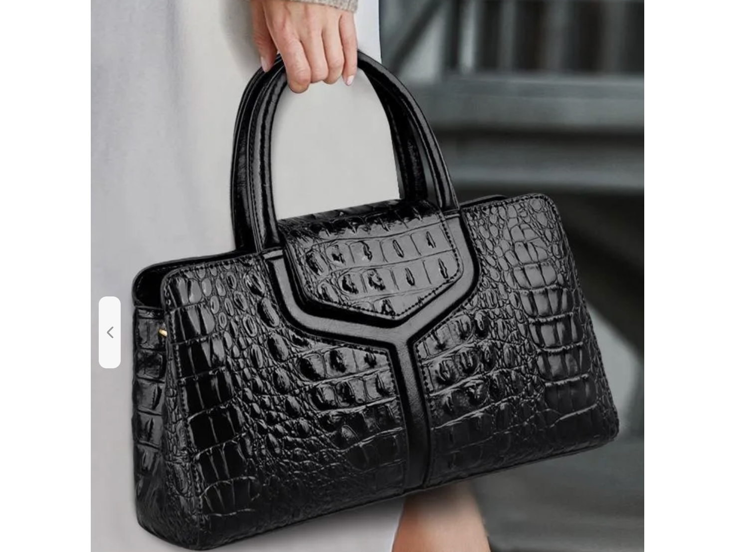 Cartera Croco