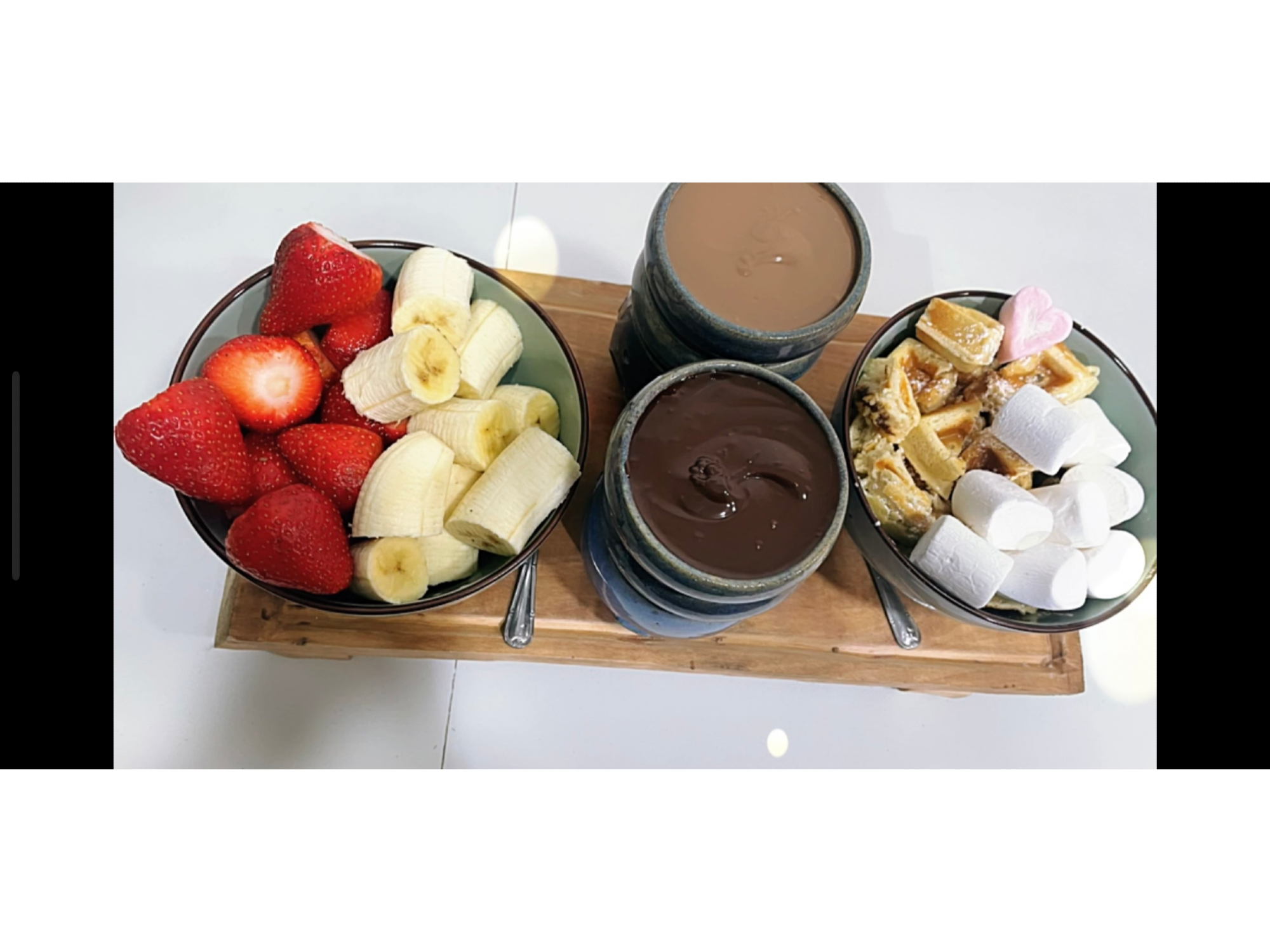 Fondue para 2. ( solo para servir en el local)