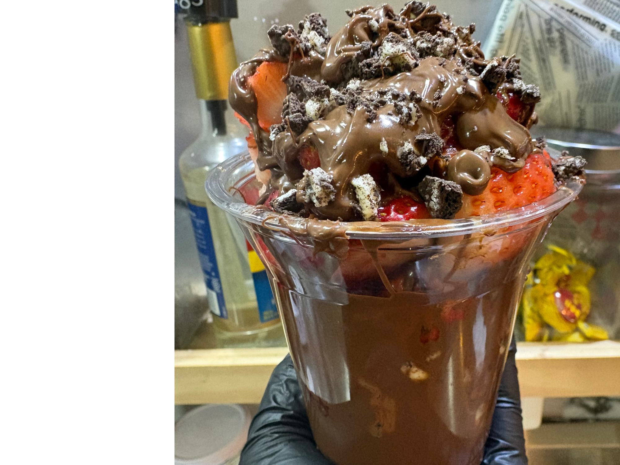 Frutillas con nutella