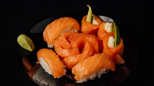 Niguiris, geishas, y sashimis (5 piezas)