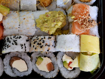 15 piezas de Sushi night