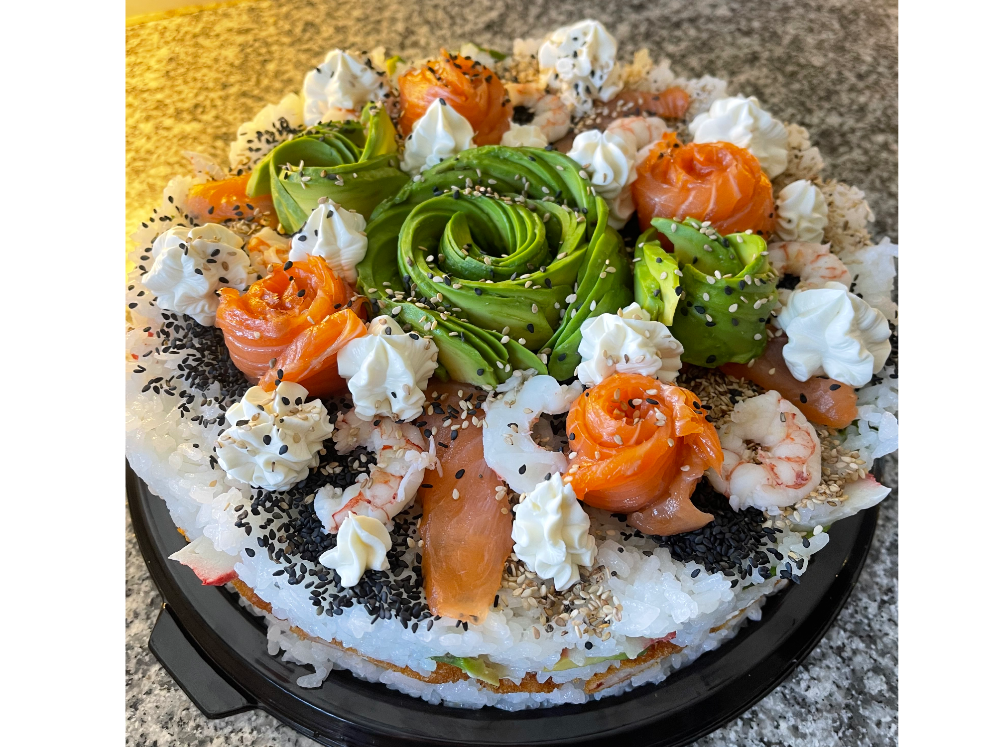 Torta de sushi