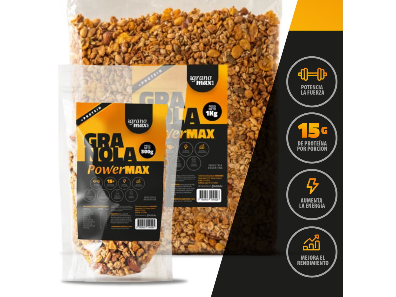 Granola POWERMAX 1kg