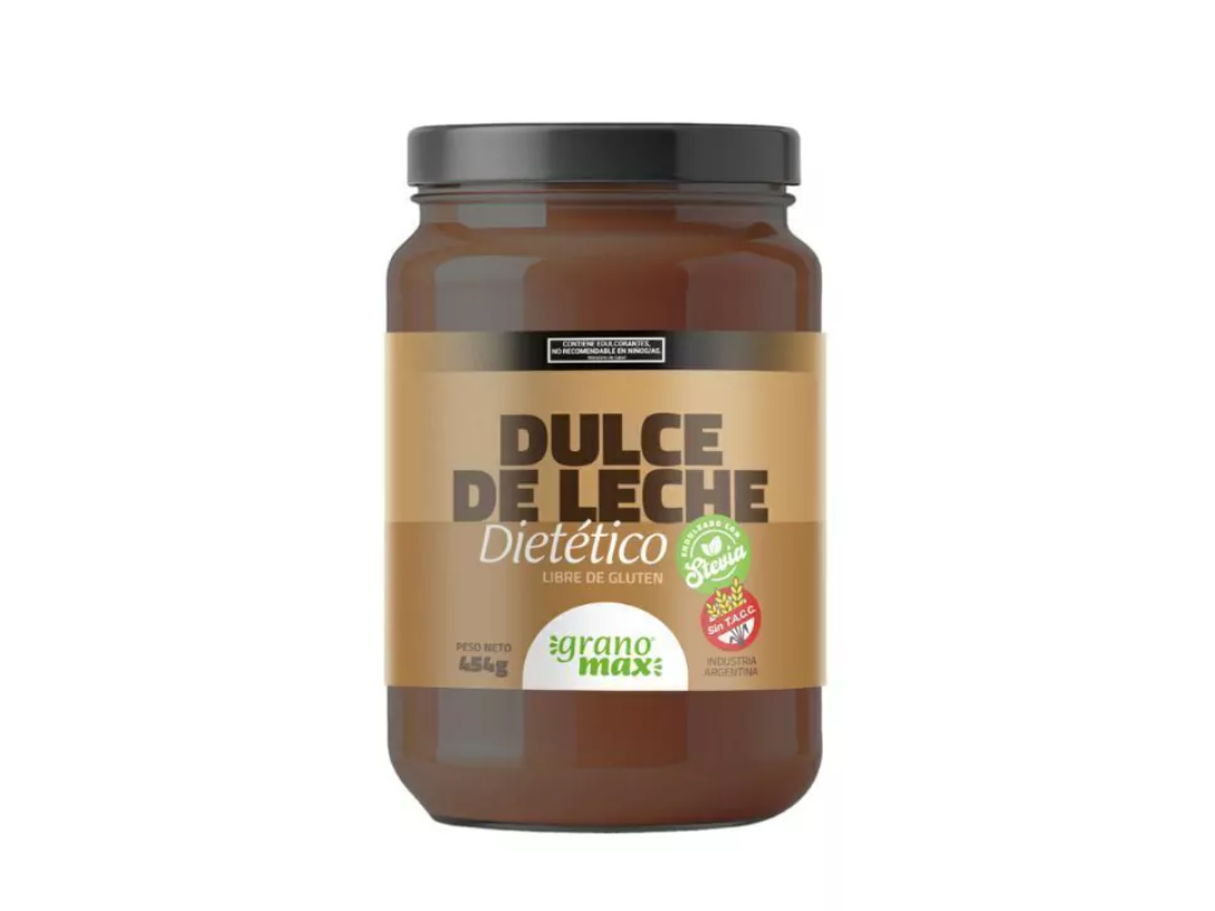 Dulce de leche sin azucar 450gr (endulzado con stevia)