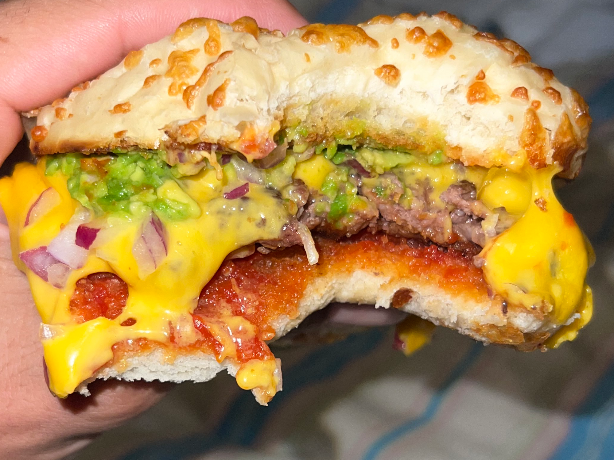 La Burger del Amor doble + Fritas