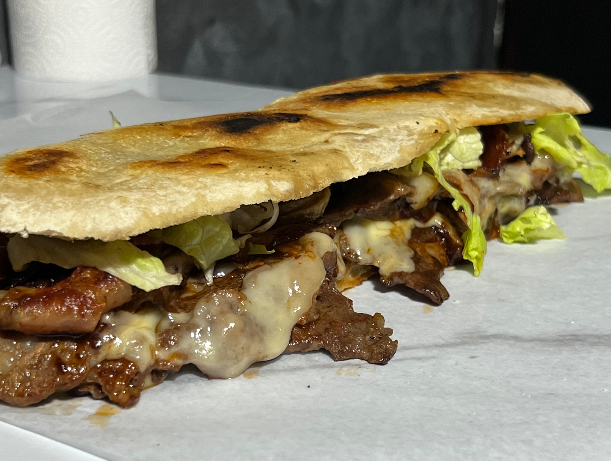 El BBQ XL (35cm+Fritas MEDIANAS)