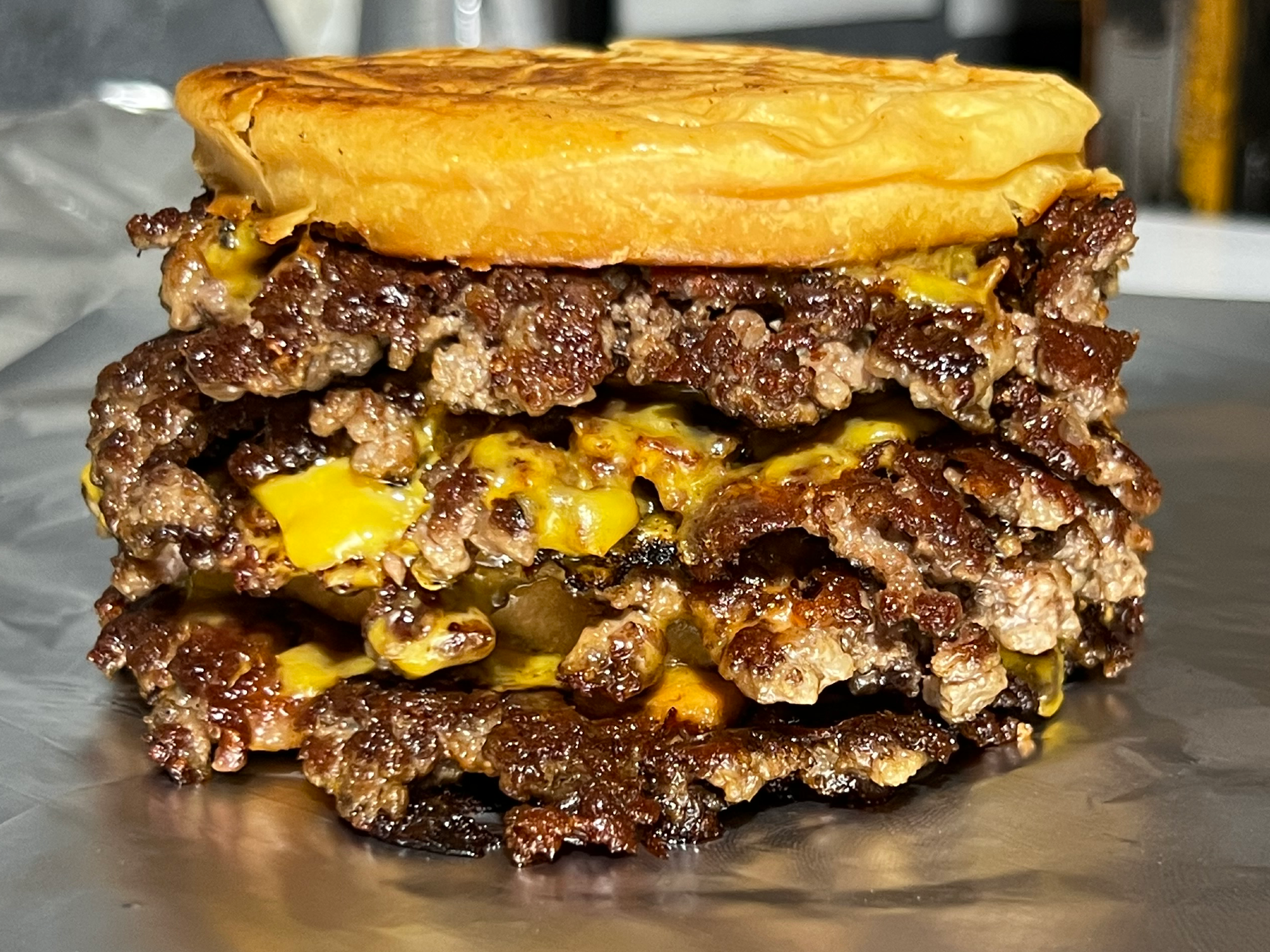 MegaCheesBurger + Fritas