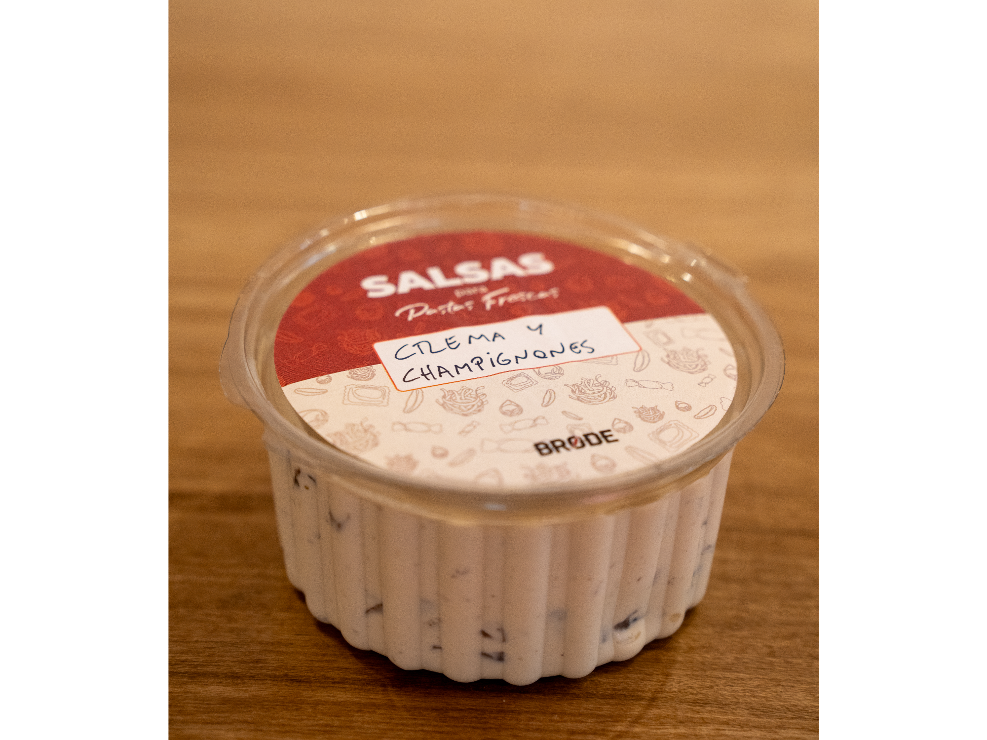 CREMA Y CHAMPIGNONES