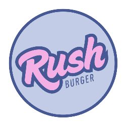 Logo Rush Burger