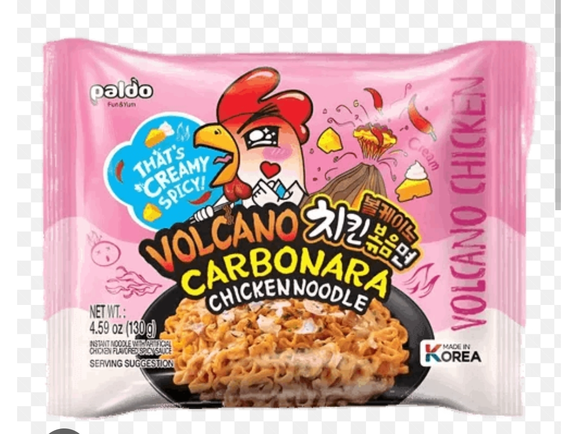 Ramen Vulcano Carbonara