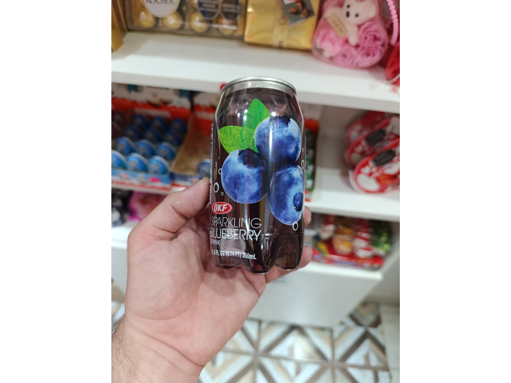 Gaseosa OKF Sabor Arándanos