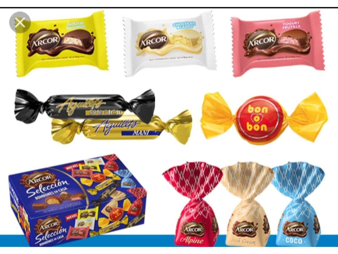 Arcor Surtidos Bombones en casa