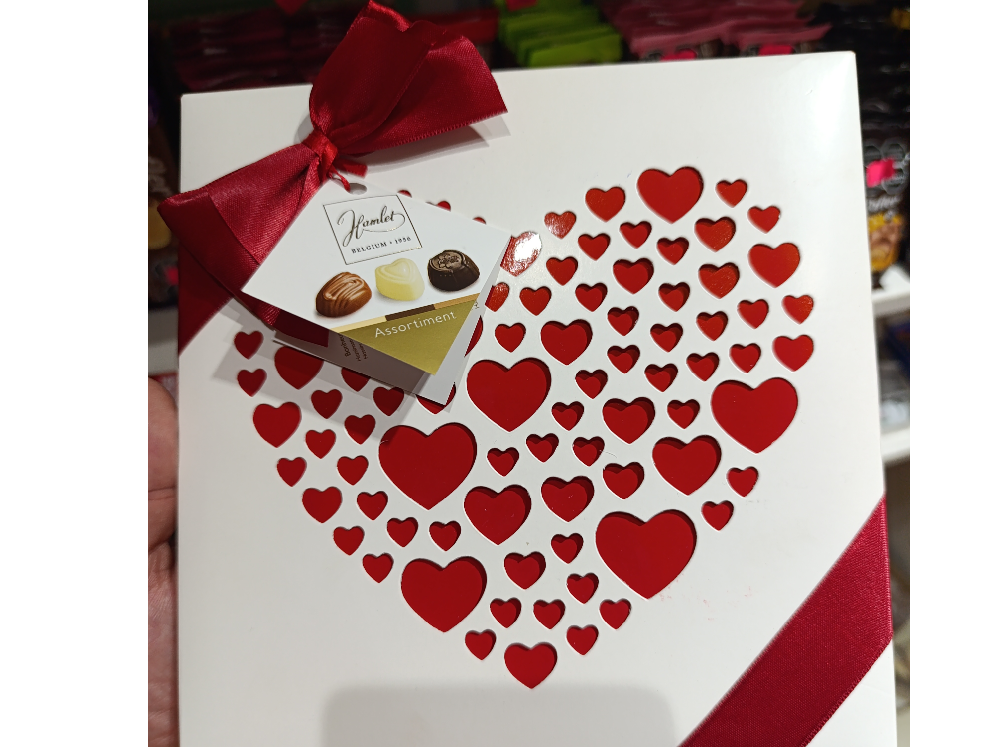 Bombones Finos blanco, negro y rellenos